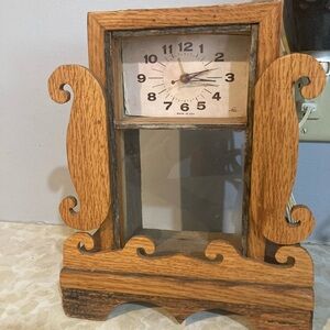 Vintage Wooden Clock
